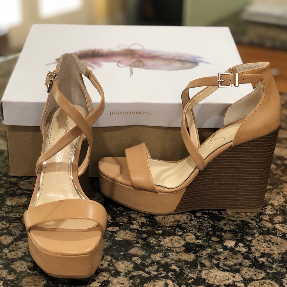 Jessica Simpson Samira Strappy Wedge Sandal